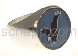 Seal ring eagle, round