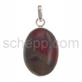 Pendant, heliotrope, oval