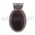 Onyx, Anh�nger, oval