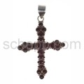 Pendant cross, onyx