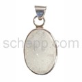Anh�nger, Quarz-Druse, oval