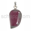 Pendant ruby zoisite