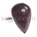 Ring mit Safir, Tropfenform