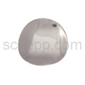 Brooch, vaulted inwards, round