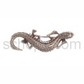 Brosche Salamander/Eidechse