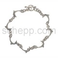 Gliederarmband Delfine