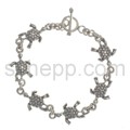 Gliederarmband Schildkr�ten