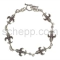 Link bracelet, Egypt symbols