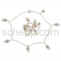Anklet with watches and bells
