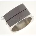 Ring, eckig mit schwarzer Linie, gro�