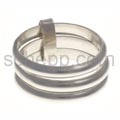 Ring aus 3 losen Einzelringen