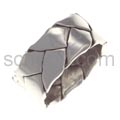 Ring, geflochten, breit