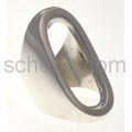 Ring mit ovalem Loch