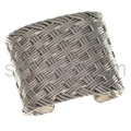 Armspange, geflochten, breit