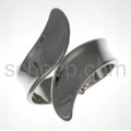 Bangle, round, hinged