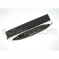 Bangle, angular, hinged