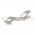 Bangle, wave-shaped
