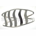 Bangle made of silver wire