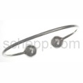 Bangle with tone balls