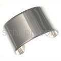 Bangle, smooth, wide