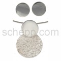 Set of pendant with circles and ear studs