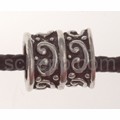 Auff�delperle mit Ornamenten