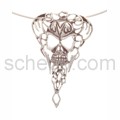 Anh�nger, Amulett Totensch�del/Skull