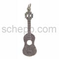 Anh�nger, Gitarre mit Ornamenten
