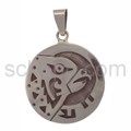 Pendant Indian jewellery, eagle\'s head (Hopi style)