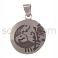 Pendant Indian jewellery, eagle\'s head (Hopi style)