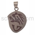 Anh�nger Indianerschmuck, B�renkopf (Hopi-Style)
