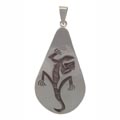 Anh�nger Indianerschmuck, Eidechse (Hopi-Style), tropfenf�rmig