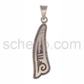 Anh�nger Indianerschmuck, Feder (Hopi-Style)