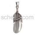 Anh�nger Indianerschmuck, Feder (Hopi-Style)