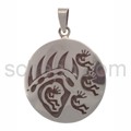 Anh�nger Indianerschmuck, Kokopellis und B�rentatze (Hopi-Style)