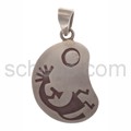 Anh�nger Indianerschmuck, Kokopelli und Mond (Hopi-Style)