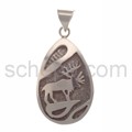 Anh�nger Indianerschmuck, Hirsch (Hopi-Style)