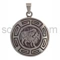 Anh�nger Indianerschmuck, B�ffel (Hopi-Style)