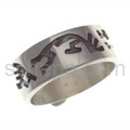 Ring Kokopelli (Hopi-Style)