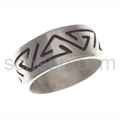 Ring with Hopi ornament (Hopi style)