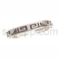 Bangle, abstract ornaments (Hopi style), narrow