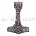 Pendant Celtic, Thor\'s hammer with knot design