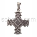 Anh�nger keltisch, Kreuz mit Knotenmuster, gleichschenkelig