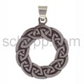 Pendant Celtic, with knot design, round
