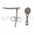 Ohrstecker Tennisschl�ger