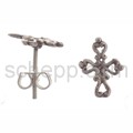 Ear studs cross