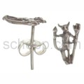 Ear studs devil