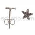 Ear studs sea star