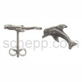 Ear stud dolphin