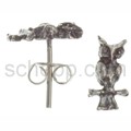 Ear stud owl